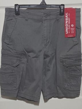 Union Bay grey cargo shorts